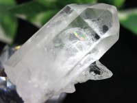 ≪原石祭り20%OFF≫【USAツーソンミネラルショー商品】浄化・インテリアに！★美結晶★レインボー虹入り★ブラジル産/天然原石/レインボー水晶クラスター(石英/Cluster/Crystal/Qua