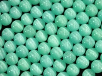 人気！★限定入荷★パワーストーンビーズ/キャッツアイブルー006/約10mm/1連【天然石/パワーストーン】【アメリカツーソン・香港展示会・世界各地出展品買い付け】|キャッツアイ|ガラス・プラスチック