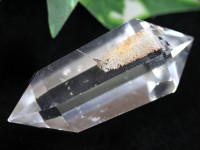 【限定入荷！】1点物★3A/透明度◎★希少なマニフェスト水晶(クォーツインクォーツ)★良質マダガスカル産★ダブルターミネーテッド、両剣水晶★天然原石/マダガスカル透明水晶六角柱ダブルポイント/約49g