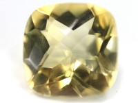 1点もの★希少！高品質★美しいイエローの輝き★宝石ルース/ブラジル産/シトリン（黄水晶/Citrine）/スクエアカット/約4.0-4.9ct/1粒【天然石/パワーストーン】【アメリカツーソン・香港展