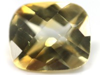 1点もの★希少！高品質★美しいイエローの輝き★宝石ルース/ブラジル産/シトリン（黄水晶/Citrine）/スクエアカット/約4.0-4.9ct/1粒【天然石/パワーストーン】【アメリカツーソン・香港展