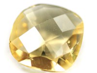 希少！高品質★美しいイエローの輝き★宝石ルース/ブラジル産/シトリン（黄水晶/Citrine）/スクエアカット/約2.0-2.9ct/1粒【天然石/パワーストーン】【アメリカツーソン・香港展示会・世界