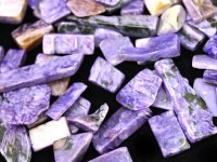 【≪20％OFF≫超特価SALE】世界三大ヒーリングストーン★美麗！極上色彩★5A/天然石さざれチップ/ロシア産/チャロアイト(Charoite/チャロ石)/LLサイズ/500g/粒サイズ約10-40