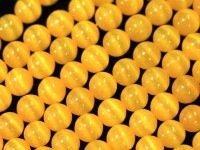 人気！★限定入荷★パワーストーンビーズ/キャッツアイゴールド007/約10mm/1連【天然石/パワーストーン】【アメリカツーソン・香港展示会・世界各地出展品買い付け】|キャッツアイ|ガラス・プラスチッ