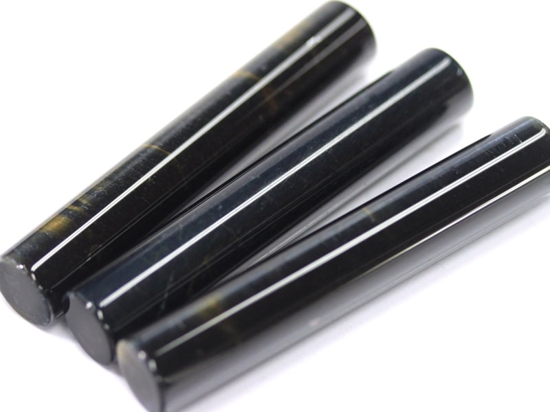 天然石特大印材置物