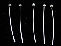 【激安】パーツ・副資材/丸ピン/シルバー/20×0.4mm/10個
