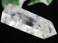 【限定入荷！】1点物★3A/透明度◎輝くレインボー★良質マダガスカル産クリスタル★天然原石/マダガスカル透明水晶六角柱ポイント/140g/1個【ネコポス不可】【アメリカツーソン・香港展示会・世界各地出