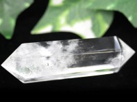 【限定入荷！】1点物★3A/透明度◎★希少なガーデン水晶(庭園水晶)★良質マダガスカル産★ダブルターミネーテッド、両剣水晶★天然原石/マダガスカル産ガーデン水晶六角柱ダブルポイント/約41g/1個【ア