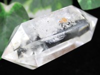 【限定入荷！】1点物★3A/透明度◎★希少なマニフェスト水晶(クォーツインクォーツ)★良質マダガスカル産★ダブルターミネーテッド、両剣水晶★天然原石/マダガスカル透明水晶六角柱ダブルポイント/約29g