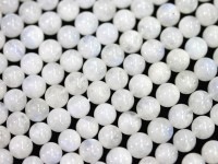 月のような光の石★3A/天然石ビーズ/ムーンストーン（Moonstone、月長石）/ラウンド/4.5-5.4mm/1連【天然石/パワーストーン】【アメリカツーソン・香港展示会・世界各地出展品買い付け】