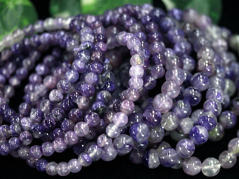 天然石 エンジェルシリカ チャロアイト ブレスレット マトリックス