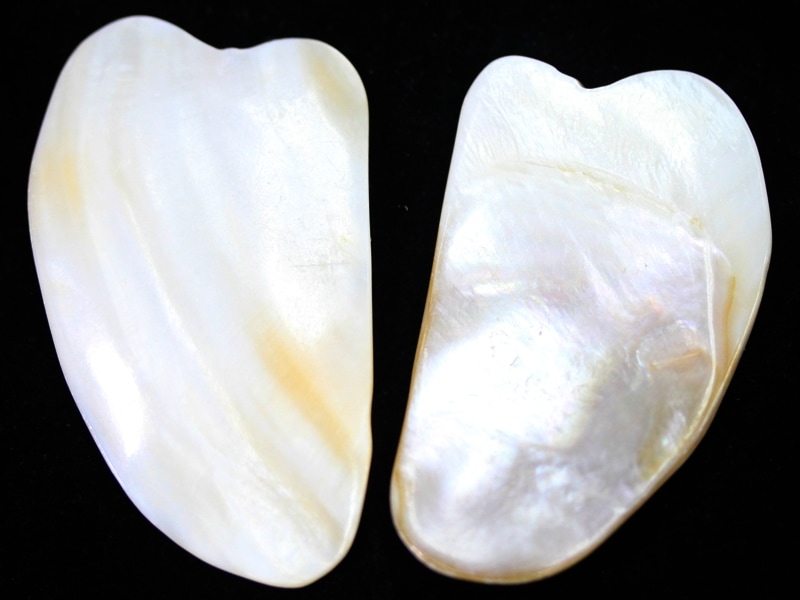 天然石かっさ板中国プロ使用5枚セット