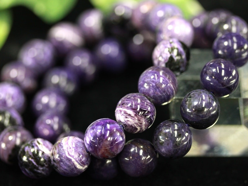 チャロアイト三大ヒーリングストーン(5A 12mm)