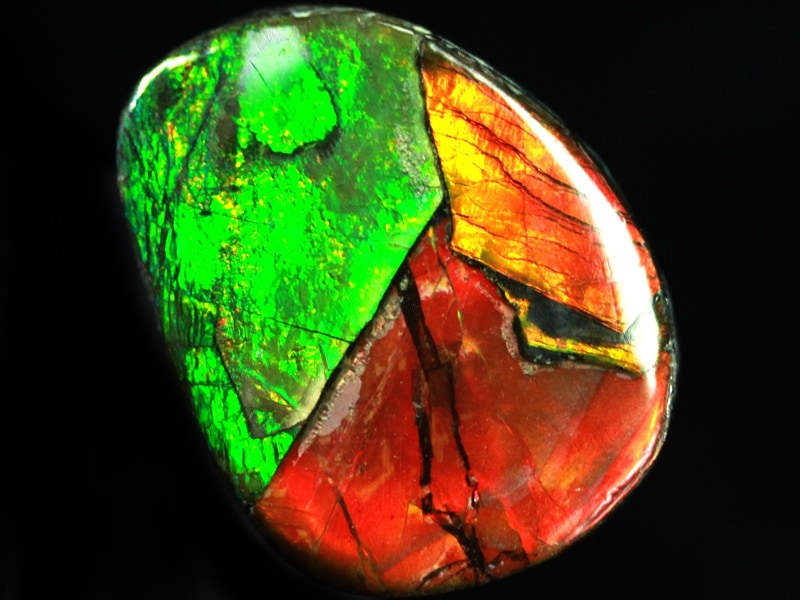 USAツーソンミネラルショー商品】超激レア！虹色に輝くイリ