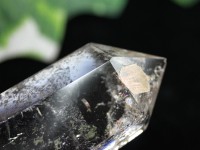 【限定入荷！】1点物★3A/透明度◎★希少なガーデン水晶(庭園水晶)★良質マダガスカル産★ダブルターミネーテッド、両剣水晶★天然原石/マダガスカル産ガーデン水晶六角柱ダブルポイント/約42g/1個【ア