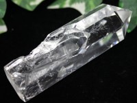 【限定入荷！】1点物★3A/透明度◎★良質マダガスカル産クリスタル★天然原石/マダガスカル透明水晶六角柱ポイント/140g/1個【ネコポス不可】【アメリカツーソン・香港展示会・世界各地出展品買い付け】