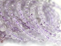 定番人気★優しい発色★人気のラベンダーカラー★2A/天然石ブレスレット/ラベンダーアメジスト(Lavender Amethyst/紫水晶)/ラウンド/6mm/1本【天然石/パワーストーン】【アメリカツ