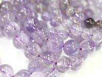 定番人気★優しい発色★人気のラベンダーカラー★3A/天然石ブレスレット/ラベンダーアメジスト(Lavender Amethyst/紫水晶)/ラウンド/12mm/1本【天然石/パワーストーン】【アメリカ