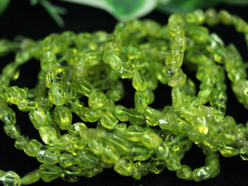 �����ò�����Ʃ���١���ȯ�����꡼���ŷ���Х֥쥹��å�/�ڥ�ɥå�(��ݴ��/����ӥ�/Peridot)/����֥륫�å�/��5��6mm/1�ܡ�ŷ����/�ѥ���ȡ���ۡڥ���ꥫ�ġ����󡦹��Ÿ�����������Ͻ�Ÿ���㤤�դ���