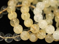 限定入荷！★美しいイエローの輝き★2Aランク★透明感◎★天然石ブレスレット/2Aシトリン/ラウンド/9mm/1本【天然石/パワーストーン】【アメリカツーソン・香港展示会・世界各地出展品買い付け】|シト