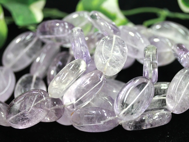 大玉 ラベンダーアメジスト】癒しと調和の光 天然石 ブレスレット 数量
