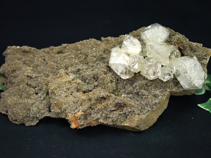 ニューヨーク スモーキー クォーツ ハ―キマ―ダイヤモンド 水晶 鉱物