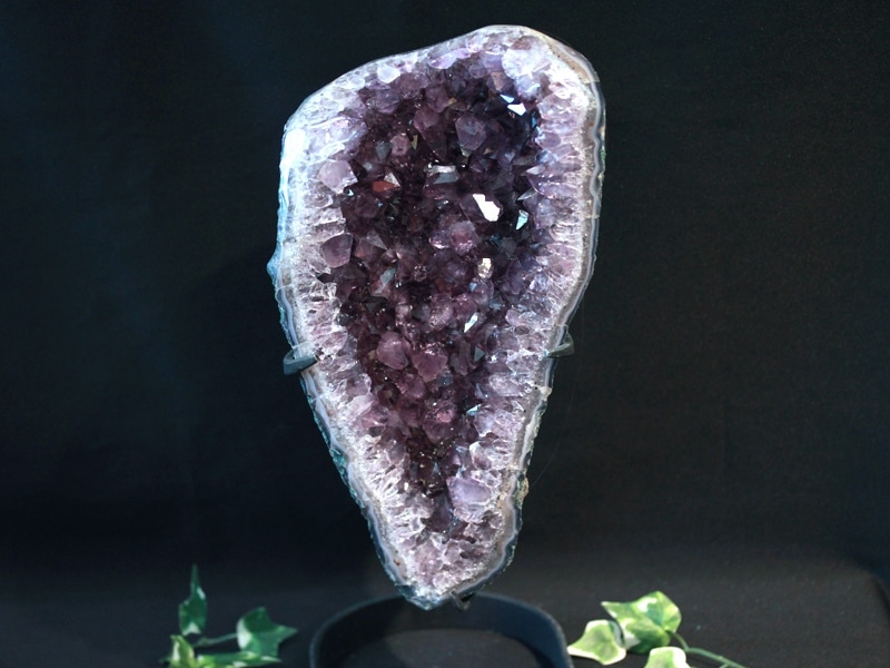 完全天然石 レアタイプ！ 超大きい豪華な紫水晶 アメジスト原石