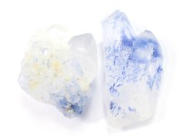 【USAツーソンミネラルショー商品】超プレミア！水晶に浮かぶ深いブルー★流通量極少アイテム★ブラジル/バイーア州産★5Aランク/天然原石/デュモルチェライトインクォーツ（Dumortierite/デュ