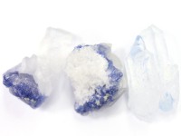 【USAツーソンミネラルショー商品】超プレミア！水晶に浮かぶ深いブルー★流通量極少アイテム★ブラジル/バイーア州産★5Aランク/天然原石/デュモルチェライトインクォーツ（Dumortierite/デュ