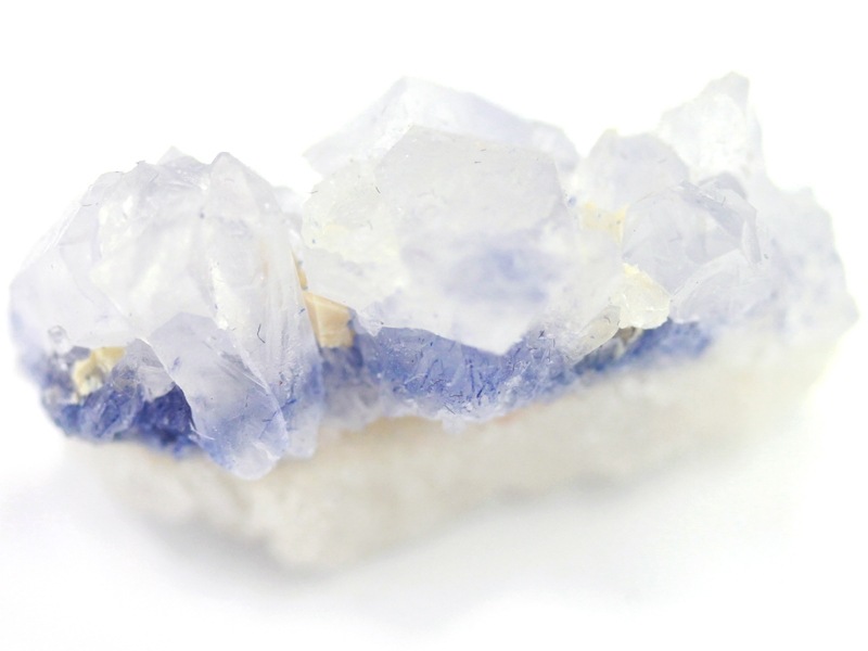 高品質　天然鉱物　デュモルチェライトインクォーツ　90ct デュモルチェライトインクォーツ 3本 （デュモルチェライトイン