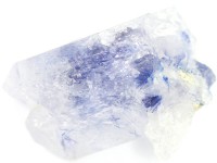 【USAツーソンミネラルショー商品】超プレミア！水晶に浮かぶ深いブルー★流通量極少アイテム★ブラジル/バイーア州産★5Aランク/天然原石/デュモルチェライトインクォーツ（Dumortierite/デュ