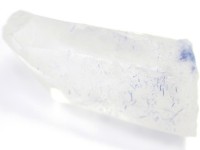 【USAツーソンミネラルショー商品】超プレミア！水晶に浮かぶ深いブルー★流通量極少アイテム★ブラジル/バイーア州産★5Aランク/天然原石/デュモルチェライトインクォーツ（Dumortierite/デュ