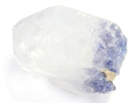 【USAツーソンミネラルショー商品】超プレミア！水晶に浮かぶ深いブルー★流通量極少アイテム★ブラジル/バイーア州産★5Aランク/天然原石/デュモルチェライトインクォーツ（Dumortierite/デュ
