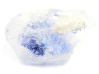 【USAツーソンミネラルショー商品】超プレミア！水晶に浮かぶ深いブルー★流通量極少アイテム★ブラジル/バイーア州産★5Aランク/天然原石/デュモルチェライトインクォーツ（Dumortierite/デュ