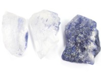 【USAツーソンミネラルショー商品】超プレミア！水晶に浮かぶ深いブルー★流通量極少アイテム★ブラジル/バイーア州産★5Aランク/天然原石/デュモルチェライトインクォーツ（Dumortierite/デュ
