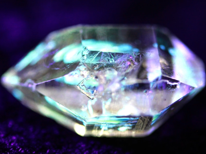 ✳超激レアの極上品✨超希少✨虹、ルチルイン 水晶クラスター 天然石