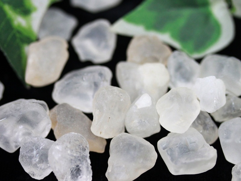 インカクリスタル、セレナイト、アパタイト ピアス 天然石ジュエリー