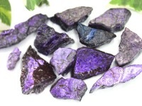 【USAツーソンミネラルショー商品】希少レア！★高発色★世界三大ヒーリングストーン★天然原石/南アフリカ産スギライト(Sugilite・杉石)原石/約2〜2.9g/1個【ネコポス不可】【天然石/パワー