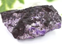 【USAツーソンミネラルショー商品】希少レア！1点もの★高発色★世界三大ヒーリングストーン★天然原石/南アフリカ産スギライト(Sugilite・杉石)原石/約69g/1個【ネコポス不可】【天然石/パワ