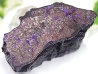 【USAツーソンミネラルショー商品】希少レア！1点もの★高発色★世界三大ヒーリングストーン★天然原石/南アフリカ産スギライト(Sugilite・杉石)原石/約98g/1個【ネコポス不可】【天然石/パワ