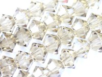 キラキラカット★限定入荷★お得なロングタイプ★ファッションビーズ/シャンパンゴールド/ボタンカット/10×7mm/1連（約50cm）【天然石/パワーストーン】【アメリカツーソン・香港展示会・世界各地出