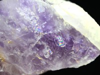 【USAツーソンミネラルショー商品】1点もの★超希少、巨大！★強力な浄化・ヒーリング★透明感・レインボー★天然原石/アメジストエレスチャルポイント(紫水晶/骸骨水晶/Amethyst)/594g/1個