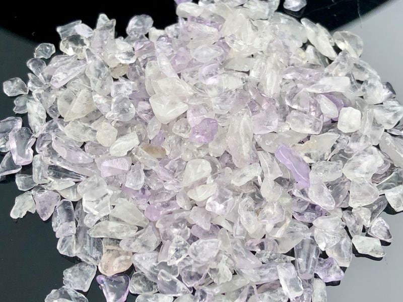 �֥饸�뻺��ŷ���Ф�������å�/��٥�������᥸���ȡ�Lavender Amethyst/��徽��/M������/��500g/γ��������2-6mm��ŷ����/�ѥ���ȡ���ۡڥ���ꥫ�ġ����󡦹��Ÿ�����������Ͻ�Ÿ���㤤�դ���