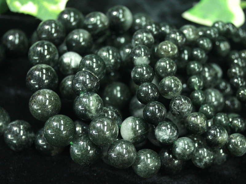 深みのある重厚感☆濃密な庭園風景☆3A/天然石ブレスレット/ディープ  