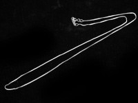 【数量限定】silver925/レディースネックレス用/ベネチアンチェーン/長さ約45cm/幅約1mm/1本【天然石/パワーストーン】【アメリカツーソン・香港展示会・世界各地出展品買い付け】|パーツ・