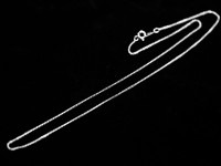 【数量限定】silver925/レディースネックレス用/エレガントチェーン/長さ約45cm/幅約1.2mm/1本【天然石/パワーストーン】【アメリカツーソン・香港展示会・世界各地出展品買い付け】|パー