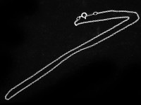 【数量限定】silver925/レディースネックレス用/アズキチェーン/長さ約50cm/幅約2.9mm/1本【天然石/パワーストーン】【アメリカツーソン・香港展示会・世界各地出展品買い付け】|パーツ・