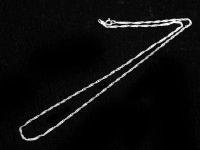 【数量限定】silver925/レディースネックレス用/スクリューチェーン/長さ約40cm/幅約2mm/1本【天然石/パワーストーン】【アメリカツーソン・香港展示会・世界各地出展品買い付け】|パーツ・