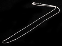 【数量限定】silver925/レディースネックレス用/エレガントチェーン/長さ約50cm/幅約2mm/1本【天然石/パワーストーン】【アメリカツーソン・香港展示会・世界各地出展品買い付け】|パーツ・