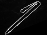 【数量限定】silver925/レディースネックレス用/レオンチェーン/長さ約45cm/幅約3mm/1本【天然石/パワーストーン】【アメリカツーソン・香港展示会・世界各地出展品買い付け】|パーツ・副素